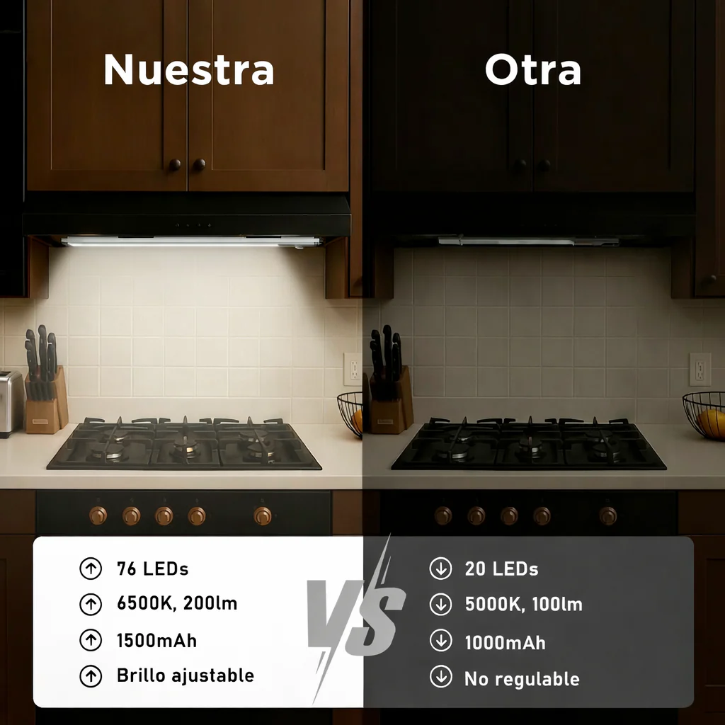 Luz Magnética con Sensor